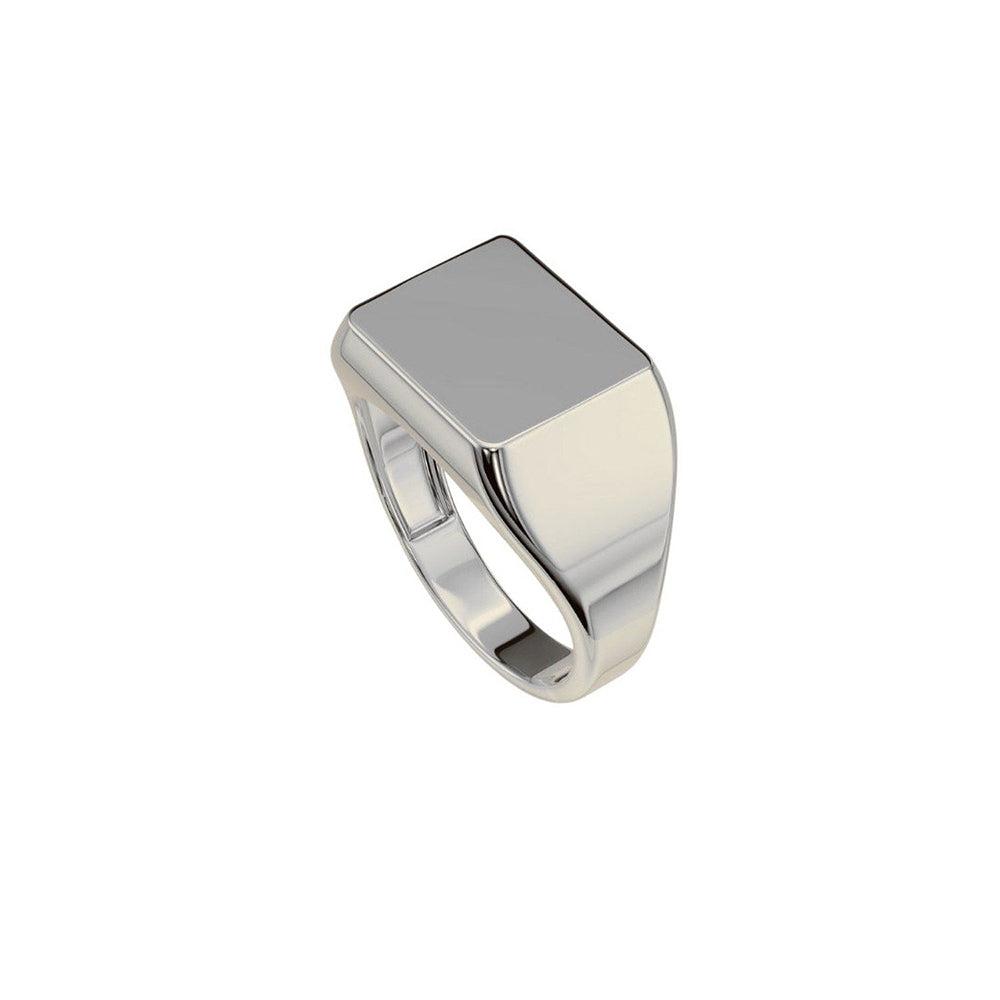 ANUSHKA JAIN JEWELLERY Square Signet Ring
