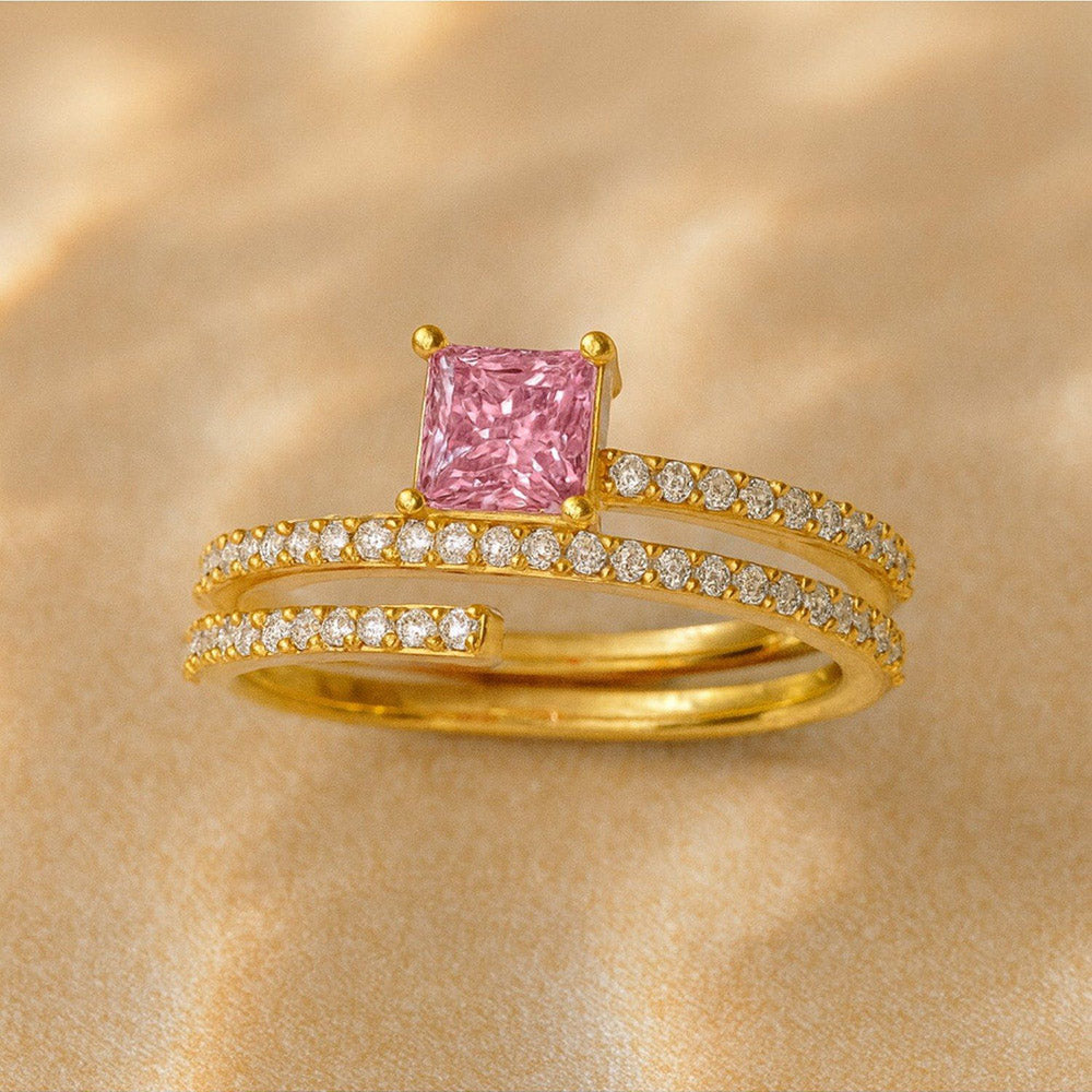ANUSHKA JAIN JEWELLERY Blush Spiral Ring