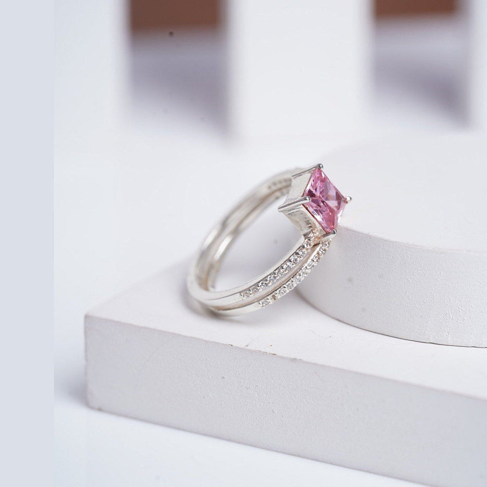 ANUSHKA JAIN JEWELLERY Blush Spiral Ring