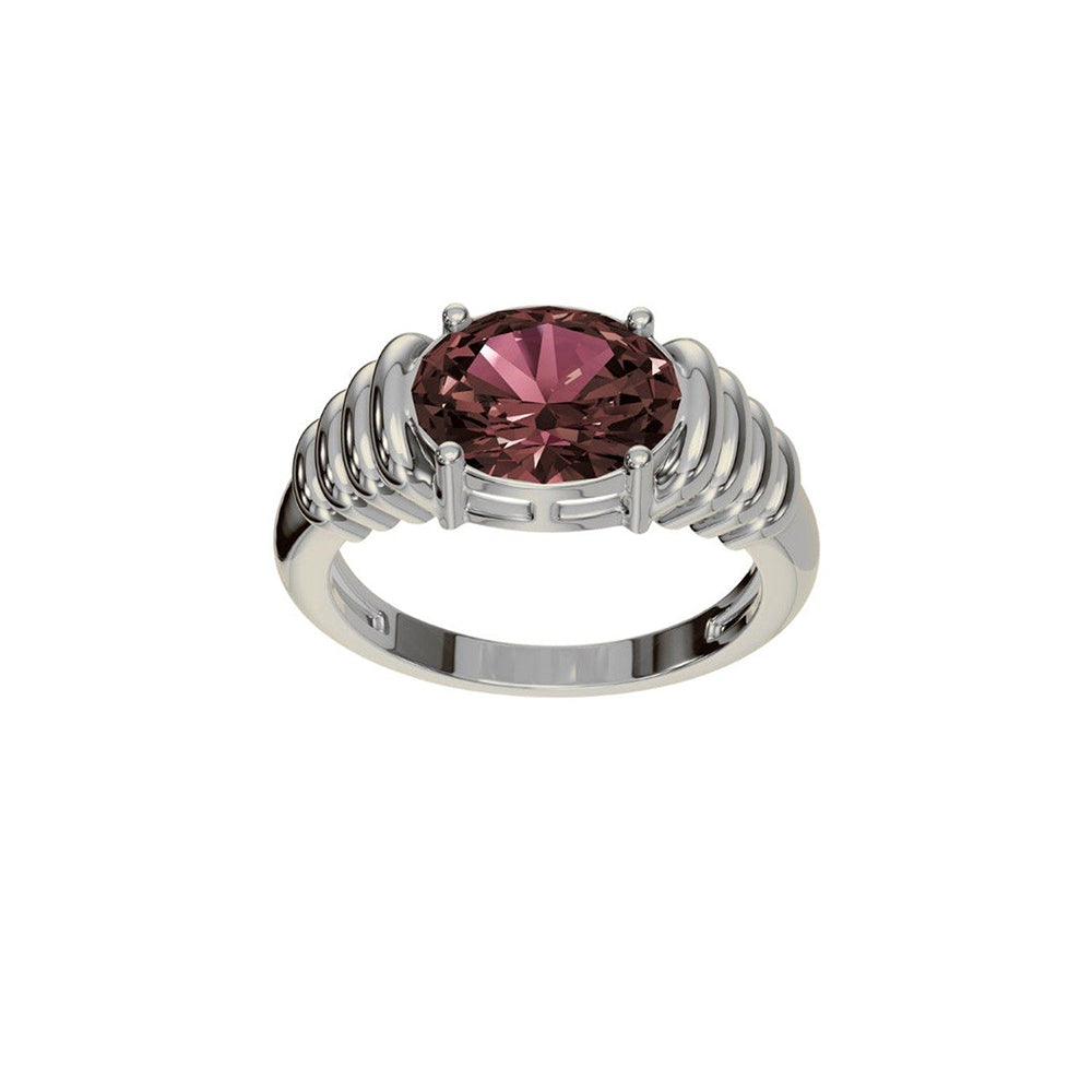 ANUSHKA JAIN JEWELLERY Red Royale Ring
