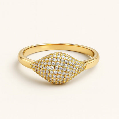 ANUSHKA JAIN JEWELLERY Soft Pink Signet Ring