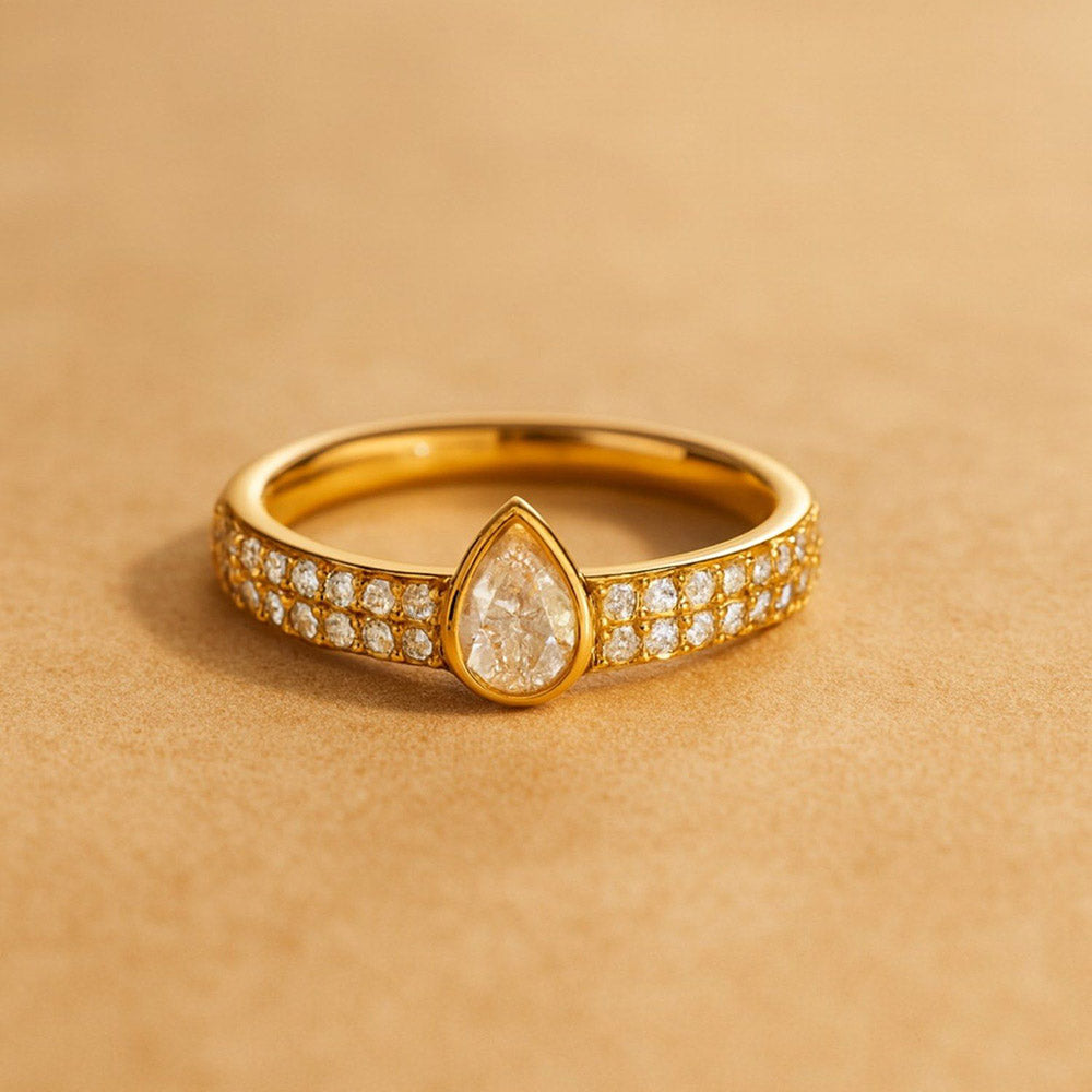 ANUSHKA JAIN JEWELLERY White Serenity Ring