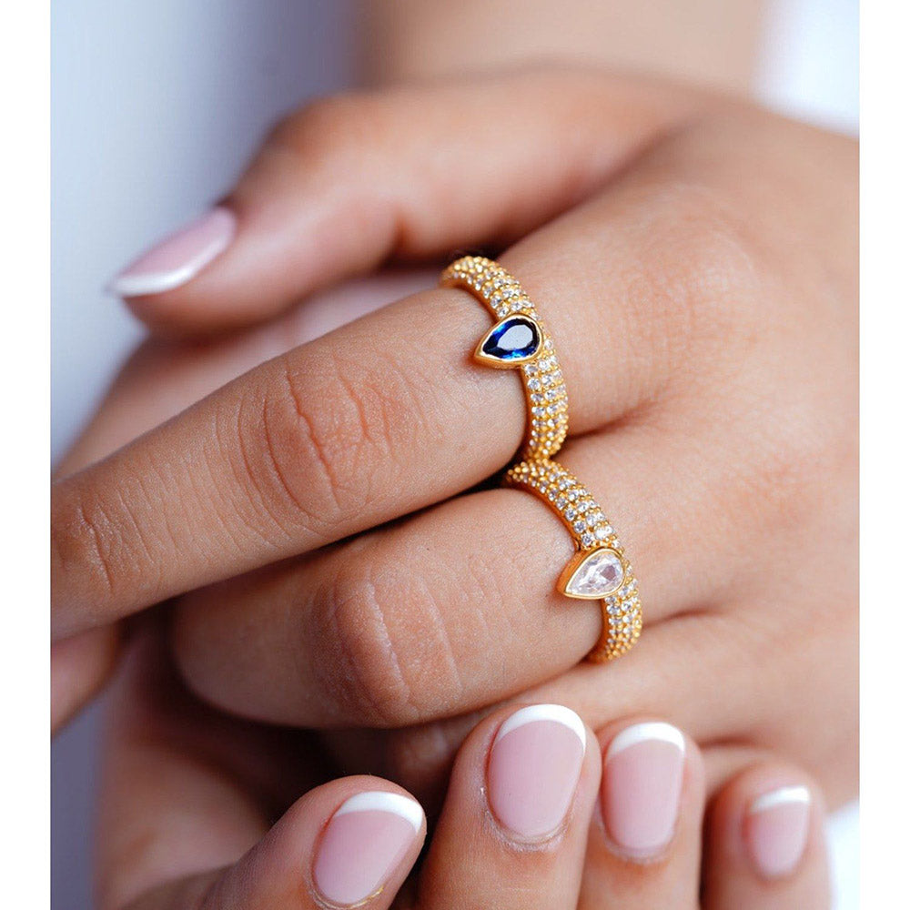ANUSHKA JAIN JEWELLERY White Serenity Ring