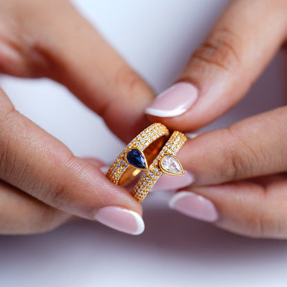 ANUSHKA JAIN JEWELLERY White Serenity Ring