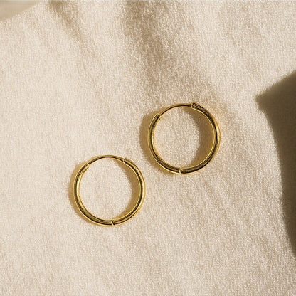 ANUSHKA JAIN JEWELLERY Plain Hoops