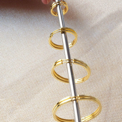 ANUSHKA JAIN JEWELLERY Plain Hoops