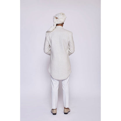 Arjun Kilachand Hand Embroidered Sherwani (Set of 2)