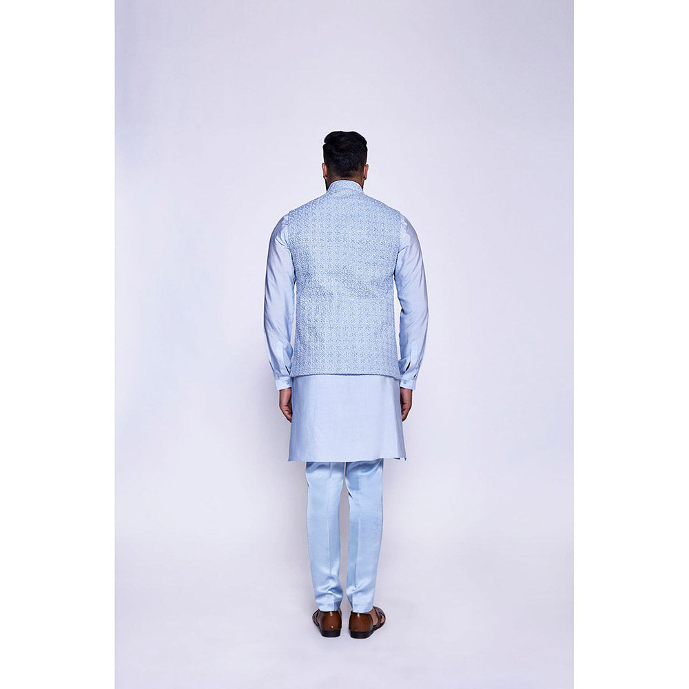 Arjun Kilachand Embroidered Bundi (Set of 3)