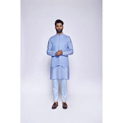 Arjun Kilachand Embroidered Bundi (Set of 3)