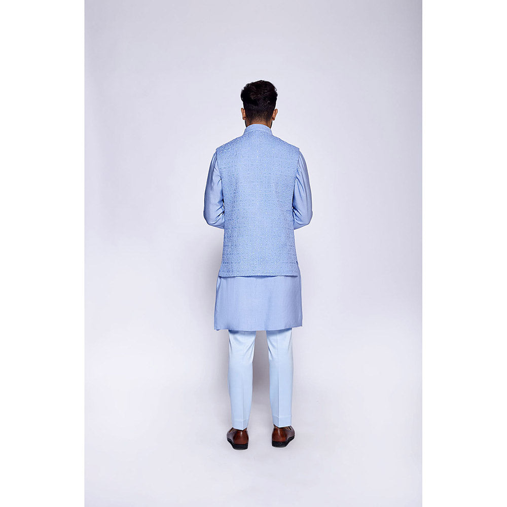 Arjun Kilachand Embroidered Bundi (Set of 3)