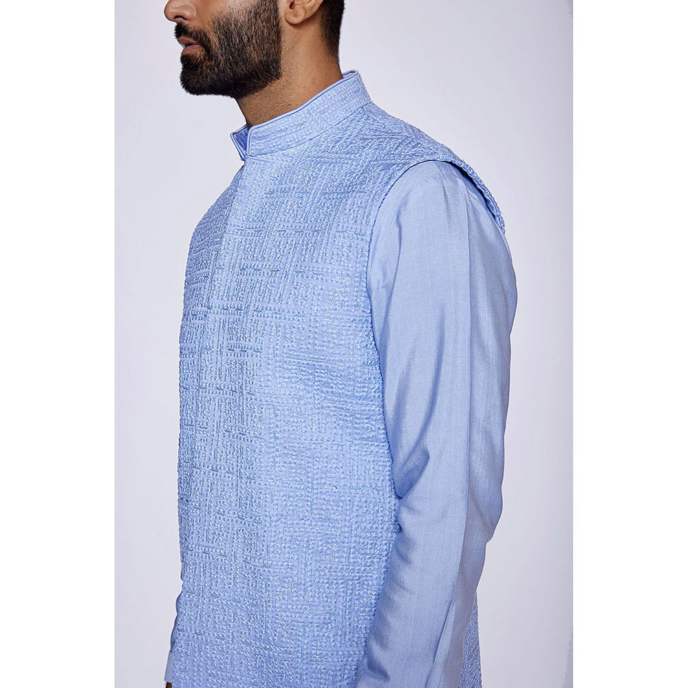 Arjun Kilachand Embroidered Bundi (Set of 3)