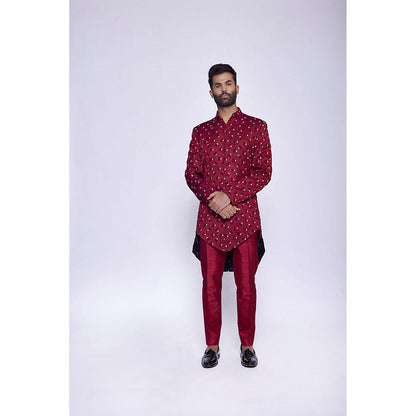 Arjun Kilachand Embroidered Fusion Jacket (Set of 2)