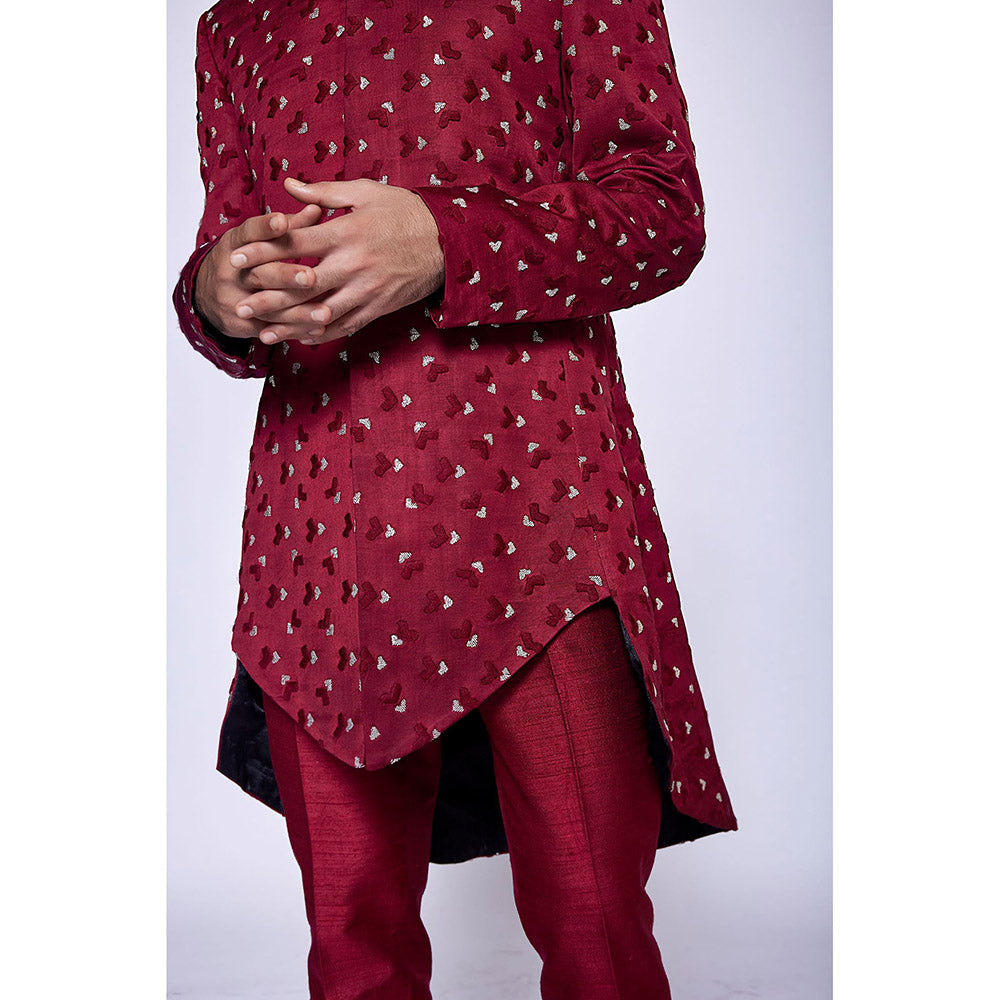 Arjun Kilachand Embroidered Fusion Jacket (Set of 2)