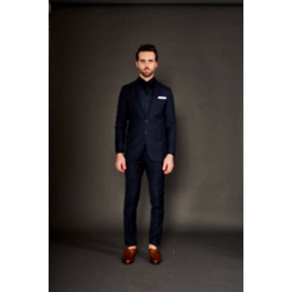 Arjun Kilachand Birdseye Suit (Set of 3)