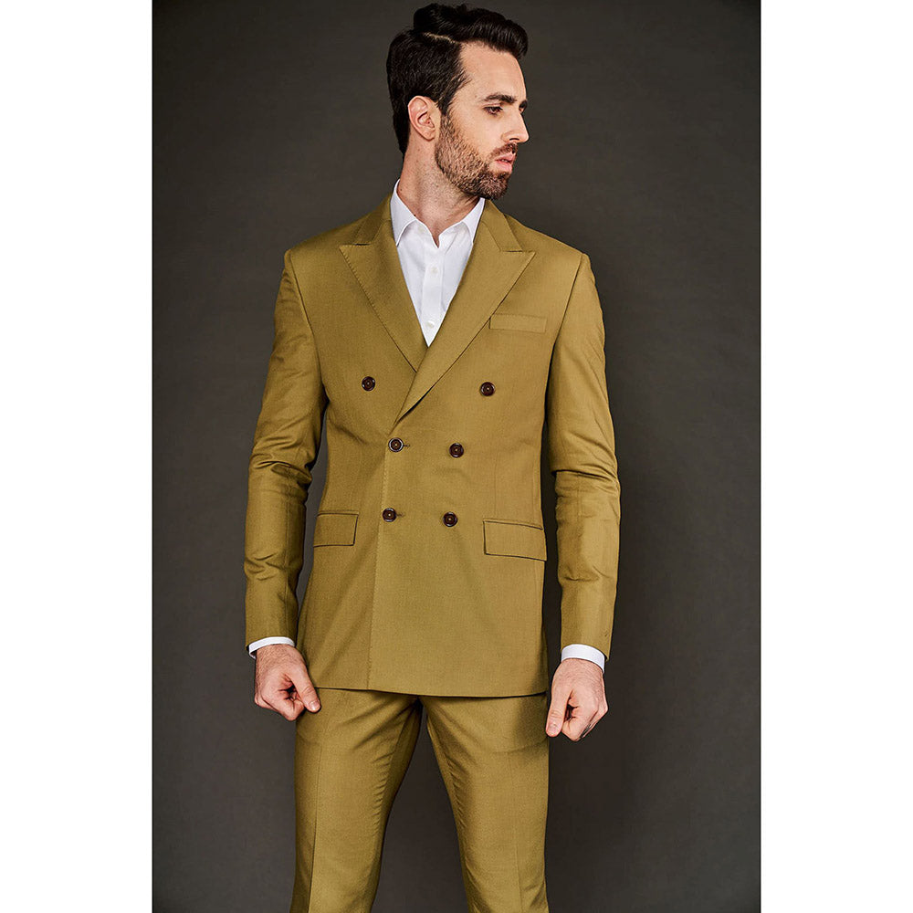 Arjun Kilachand Classic Double Breasted Suit (Set of 2)