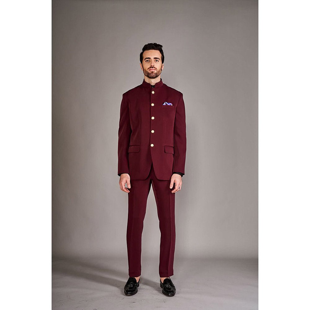 Arjun Kilachand Classic Bandgala Suit (Set of 2)