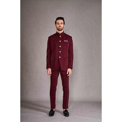 Arjun Kilachand Classic Bandgala Suit (Set of 2)