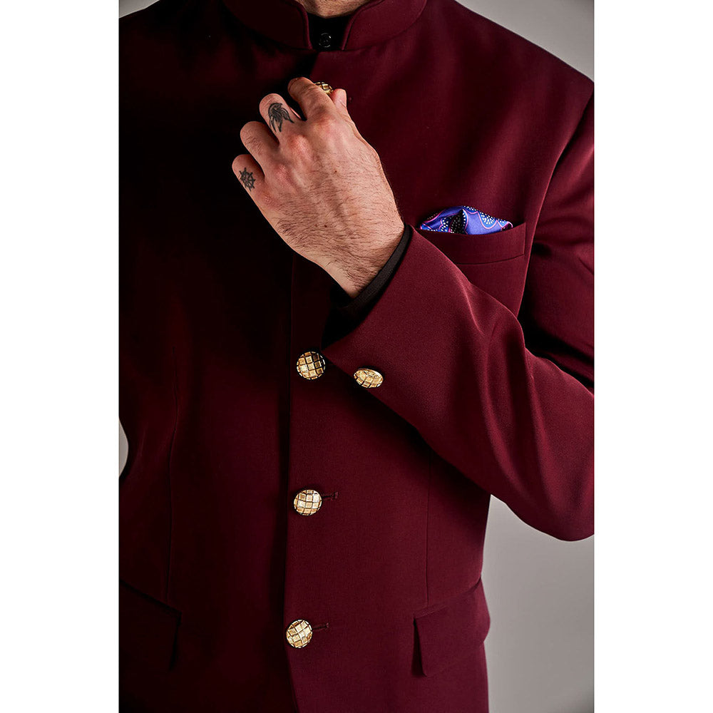 Arjun Kilachand Classic Bandgala Suit (Set of 2)