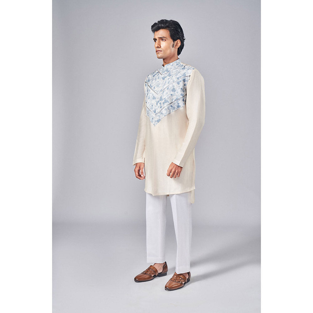 Arjun Kilachand Printed Pannel Kurta (Set of 2)