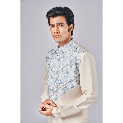 Arjun Kilachand Printed Pannel Kurta (Set of 2)