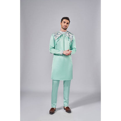 Arjun Kilachand Printed Shoulder Flap Kurta (Set of 2)