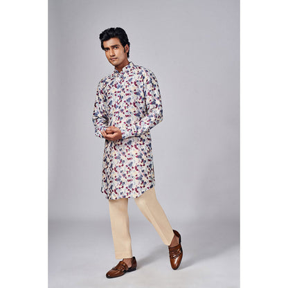Arjun Kilachand All Over Printed Kurta (Set of 2)