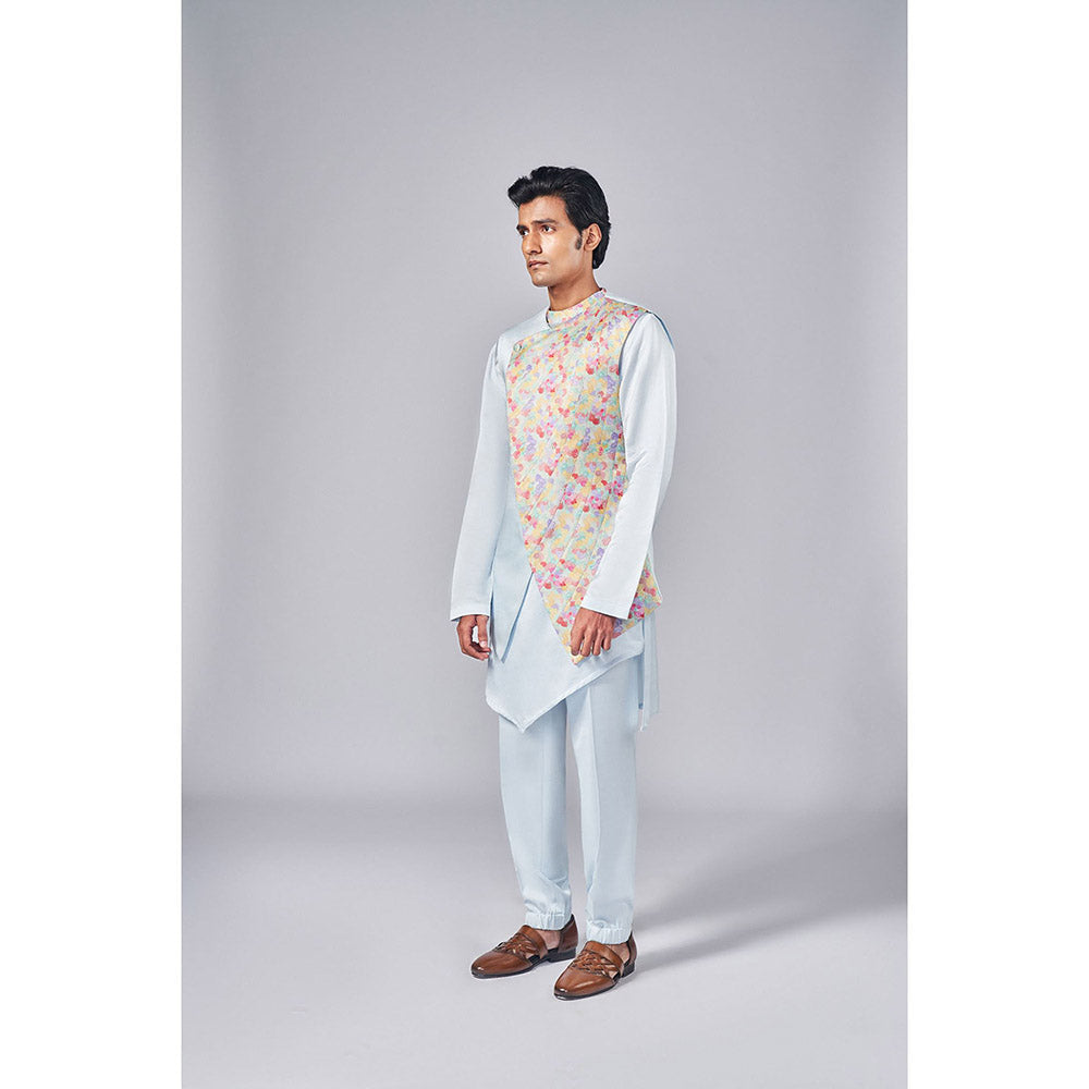 Arjun Kilachand Printed Pannel Bundi (Set of 3)