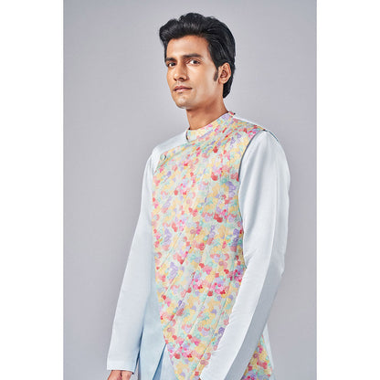 Arjun Kilachand Printed Pannel Bundi (Set of 3)