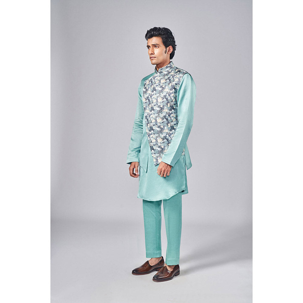 Arjun Kilachand Printed Flap Bundi (Set of 3)