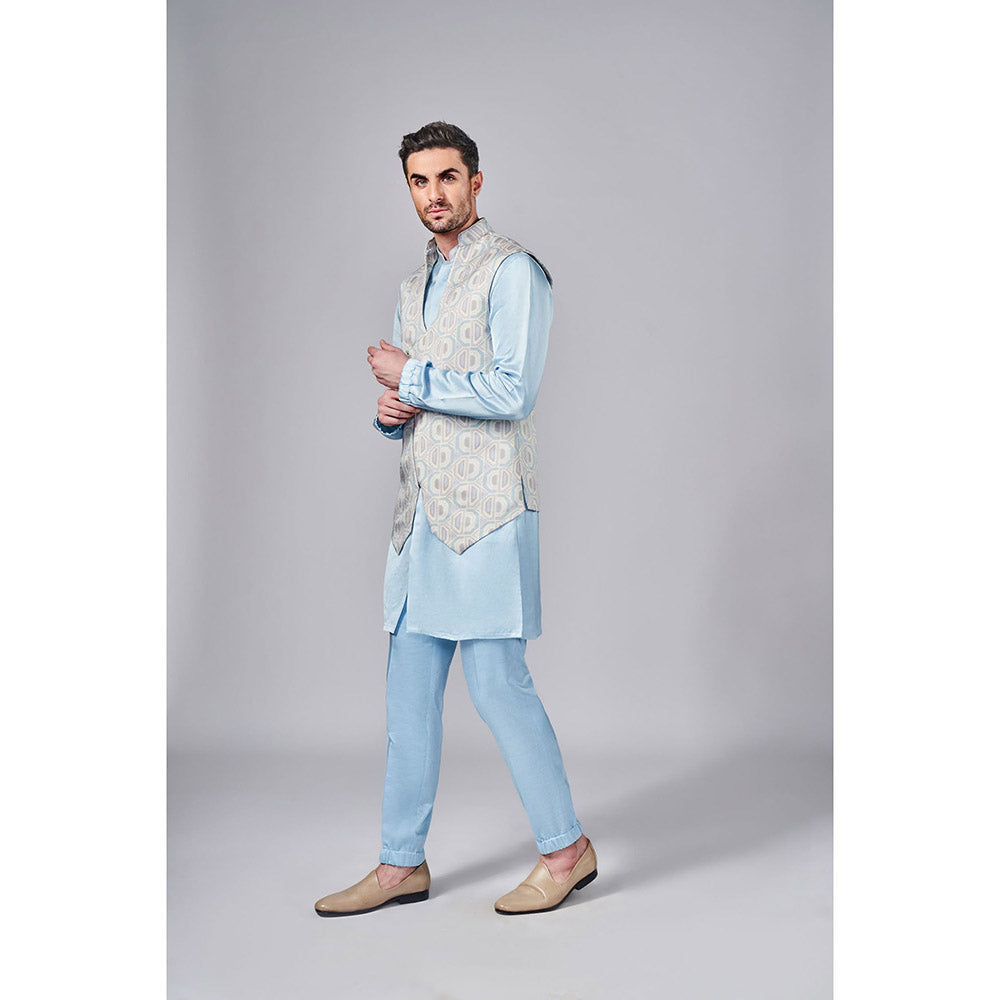 Arjun Kilachand All Over Printed Bundi (Set of 3)