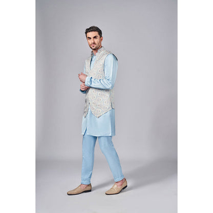 Arjun Kilachand All Over Printed Bundi (Set of 3)