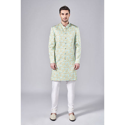 Arjun Kilachand All Over Printed Sherwani (Set of 2)