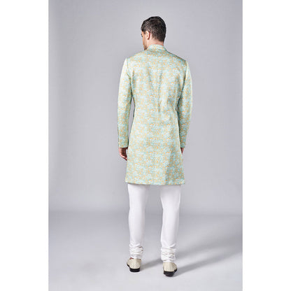 Arjun Kilachand All Over Printed Sherwani (Set of 2)