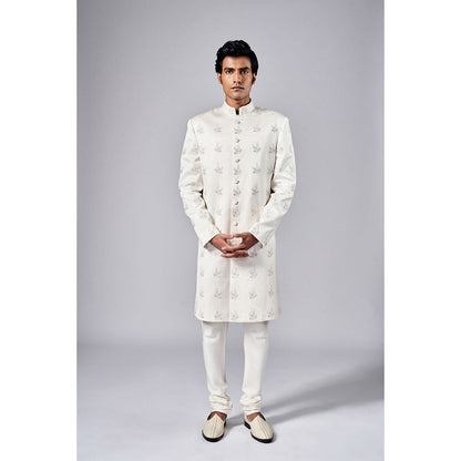 Arjun Kilachand Motif Embroidered Sherwani (Set of 2)