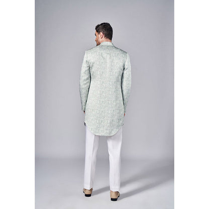 Arjun Kilachand All Over Printed Fusion Jacket (Set of 3)