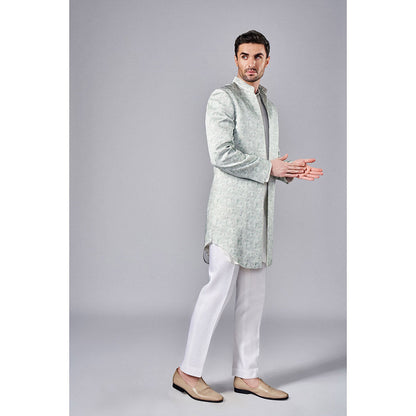 Arjun Kilachand All Over Printed Fusion Jacket (Set of 3)