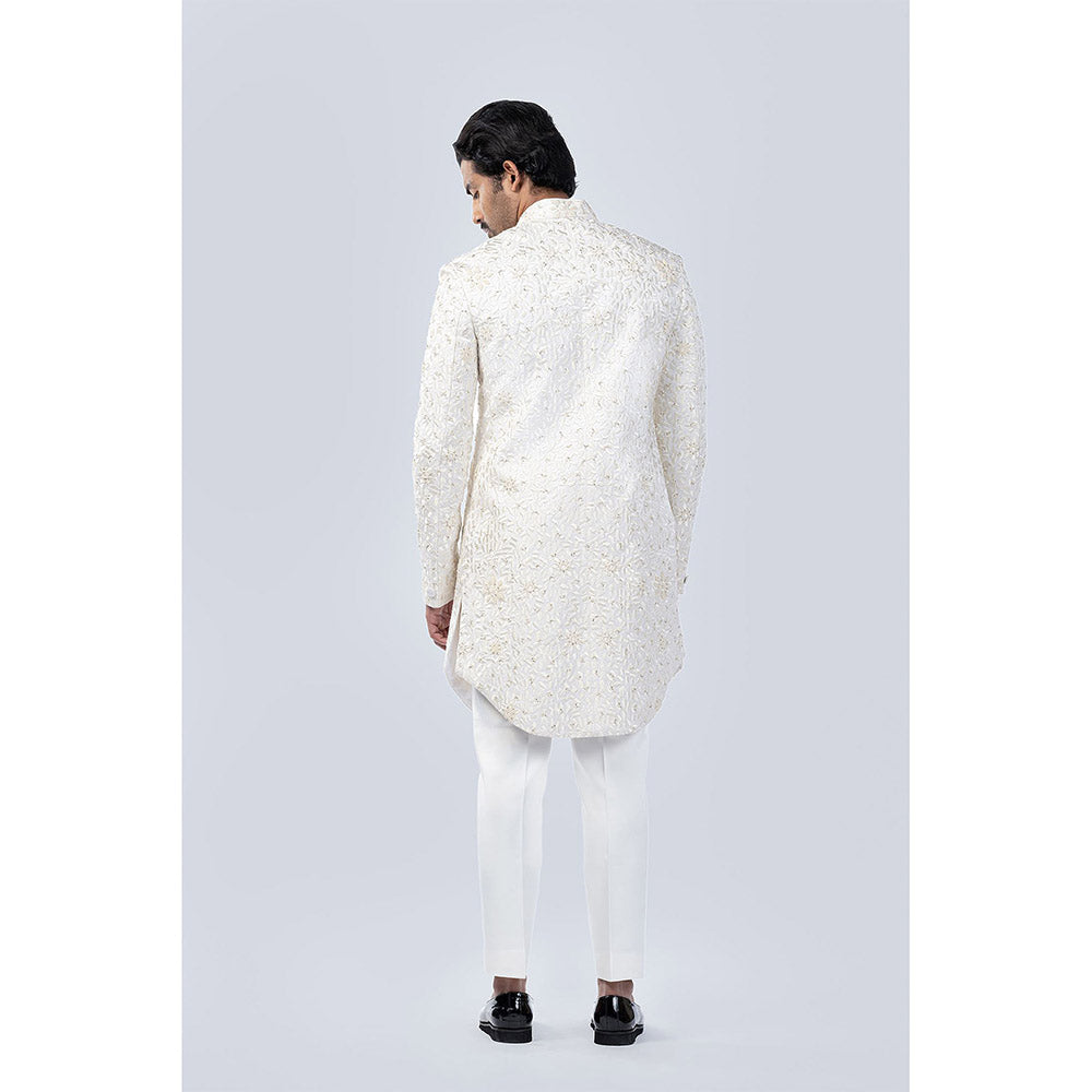 Arjun Kilachand Embroidered Sherwani (Set of 2)