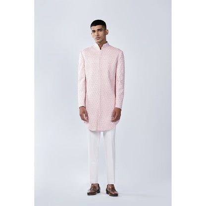 Arjun Kilachand Salli Threadwork Embroidered Sherwani (Set of 2)