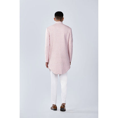 Arjun Kilachand Salli Threadwork Embroidered Sherwani (Set of 2)