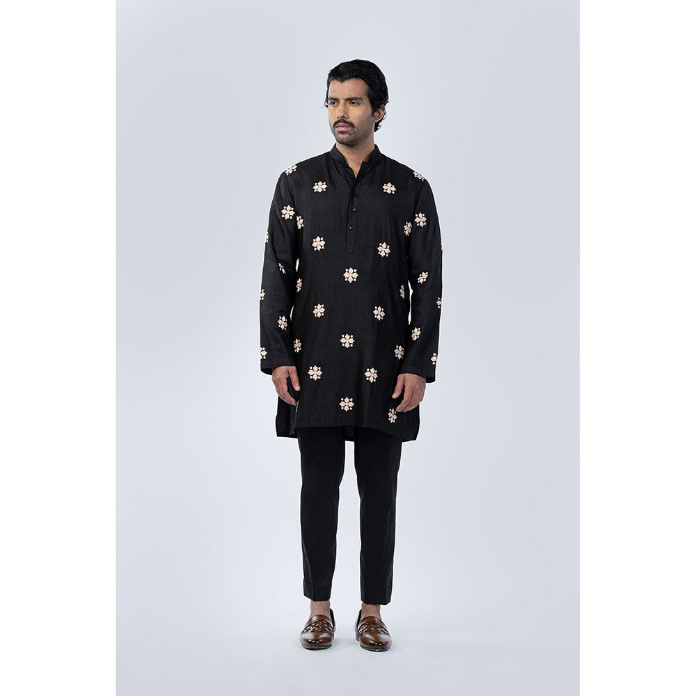 Arjun Kilachand Fractal Motif Kurta