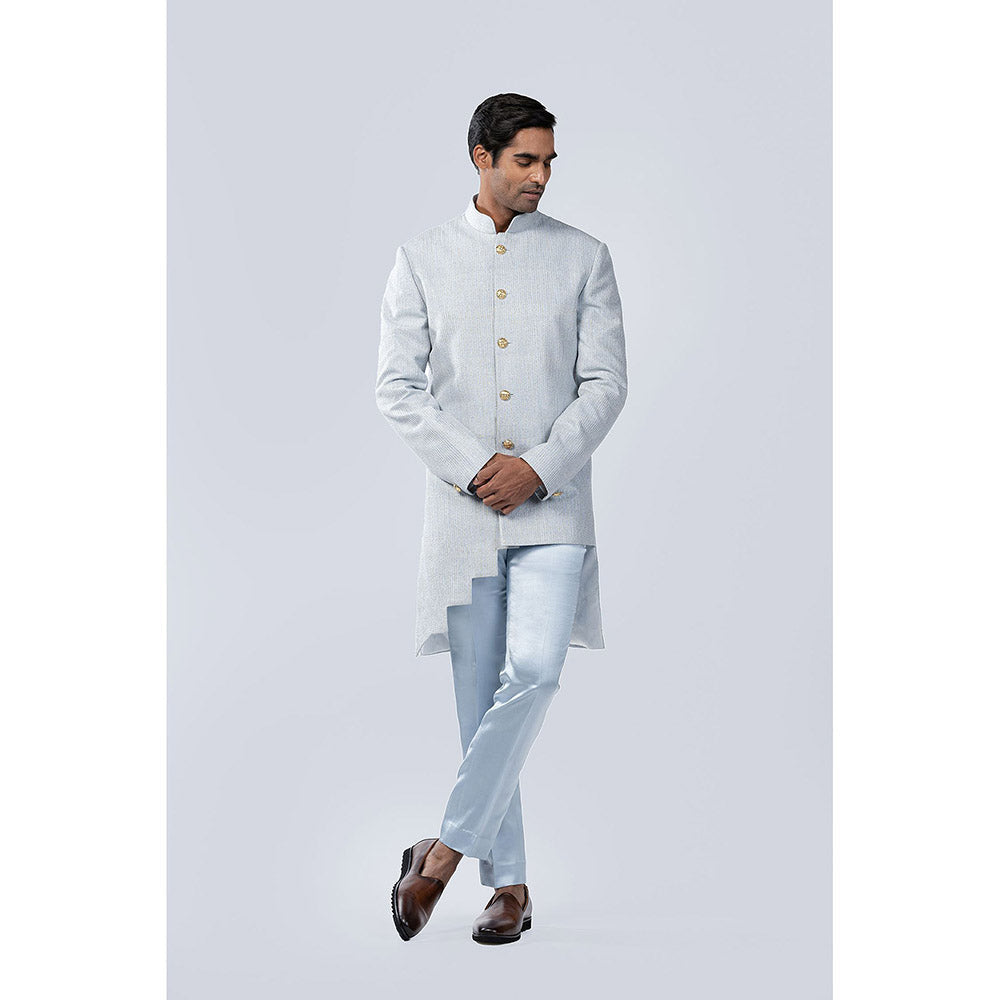 Arjun Kilachand Gold and Badla Embroidered Fusion Jacket (Set of 2)