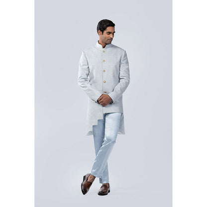 Arjun Kilachand Gold and Badla Embroidered Fusion Jacket (Set of 2)