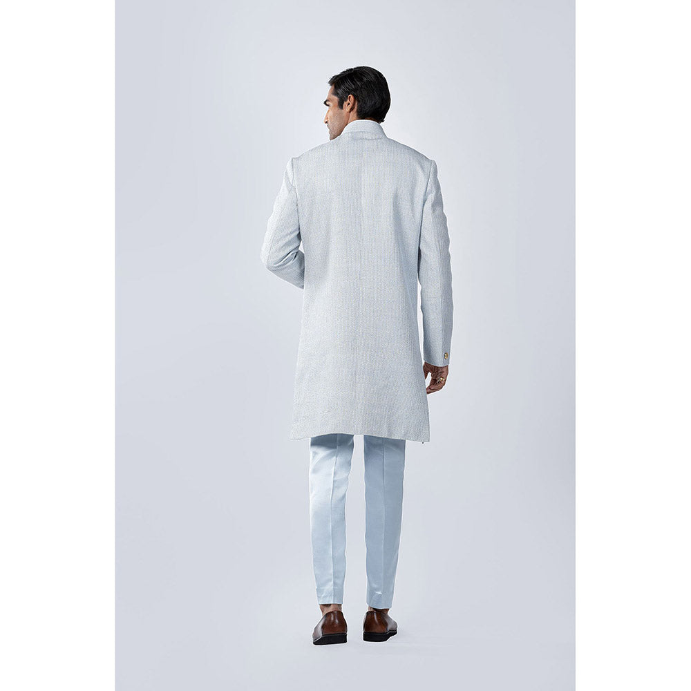 Arjun Kilachand Gold and Badla Embroidered Fusion Jacket (Set of 2)