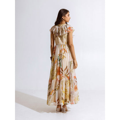 AROOP SHOP INDIA Melia Beige Dress