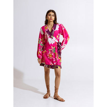 AROOP SHOP INDIA Gaura Pink Dress