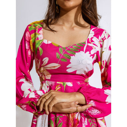 AROOP SHOP INDIA Verbena Pink Dress