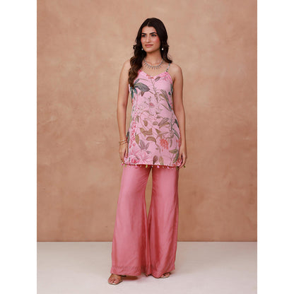 AROOP SHOP INDIA Pink Margot Kurti with Pant
