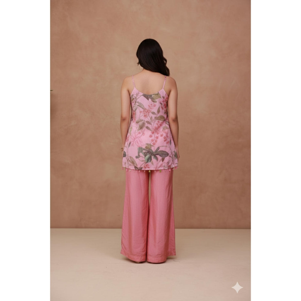 AROOP SHOP INDIA Pink Margot Kurti with Pant
