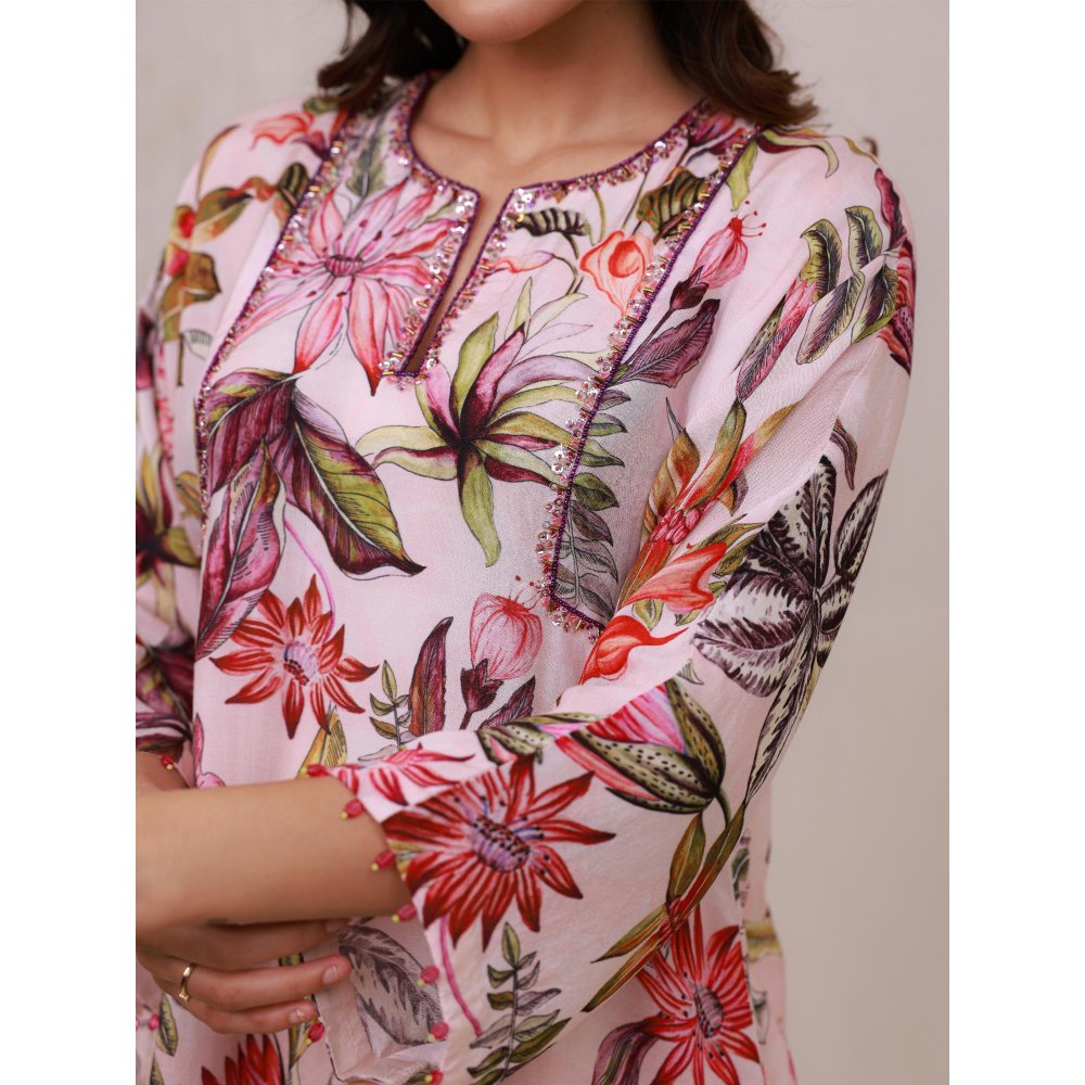 AROOP SHOP INDIA Oaklyn Floral Top & Pant