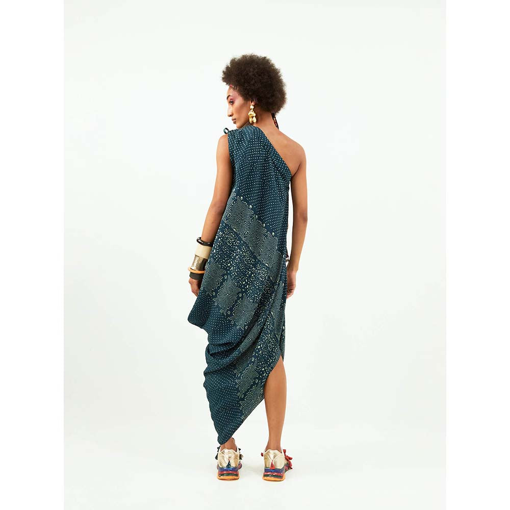 Aseem Kapoor Rasa One Shoulder Dress